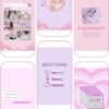 Easy-to-Edit Kawaii Aesthetic Social Media Canva Templates 9 30 Easy-to-Edit Kawaii Aesthetic Social Media Canva Templates - to use on Stories, Reels or feed