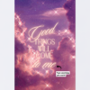 Sparkly sky quote aesthetic Canva template