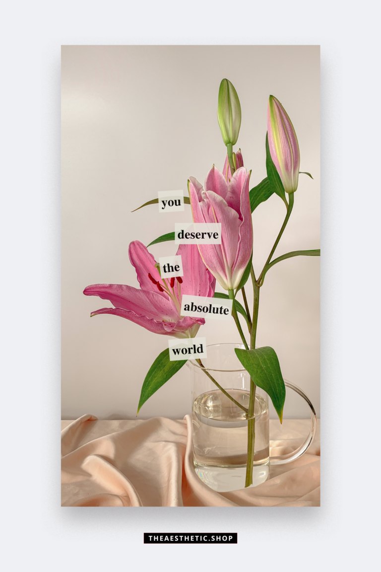 Cutout words aesthetic Canva template Cutout words aesthetic Canva template