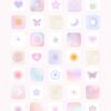 Angel Aura Aesthetic Customization Kit - App icons, wallpapers, Canva templates, aesthetic images, streaming pack and more