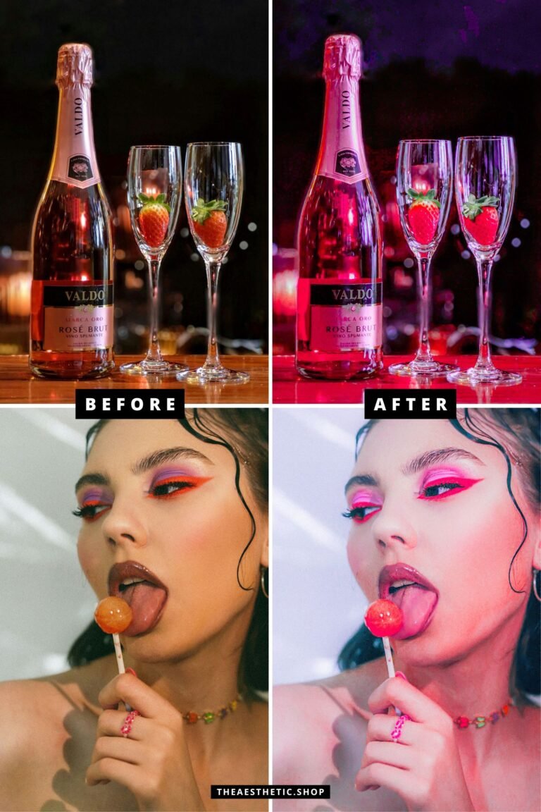 Baddie Aesthetic Lightroom Photo and video Preset