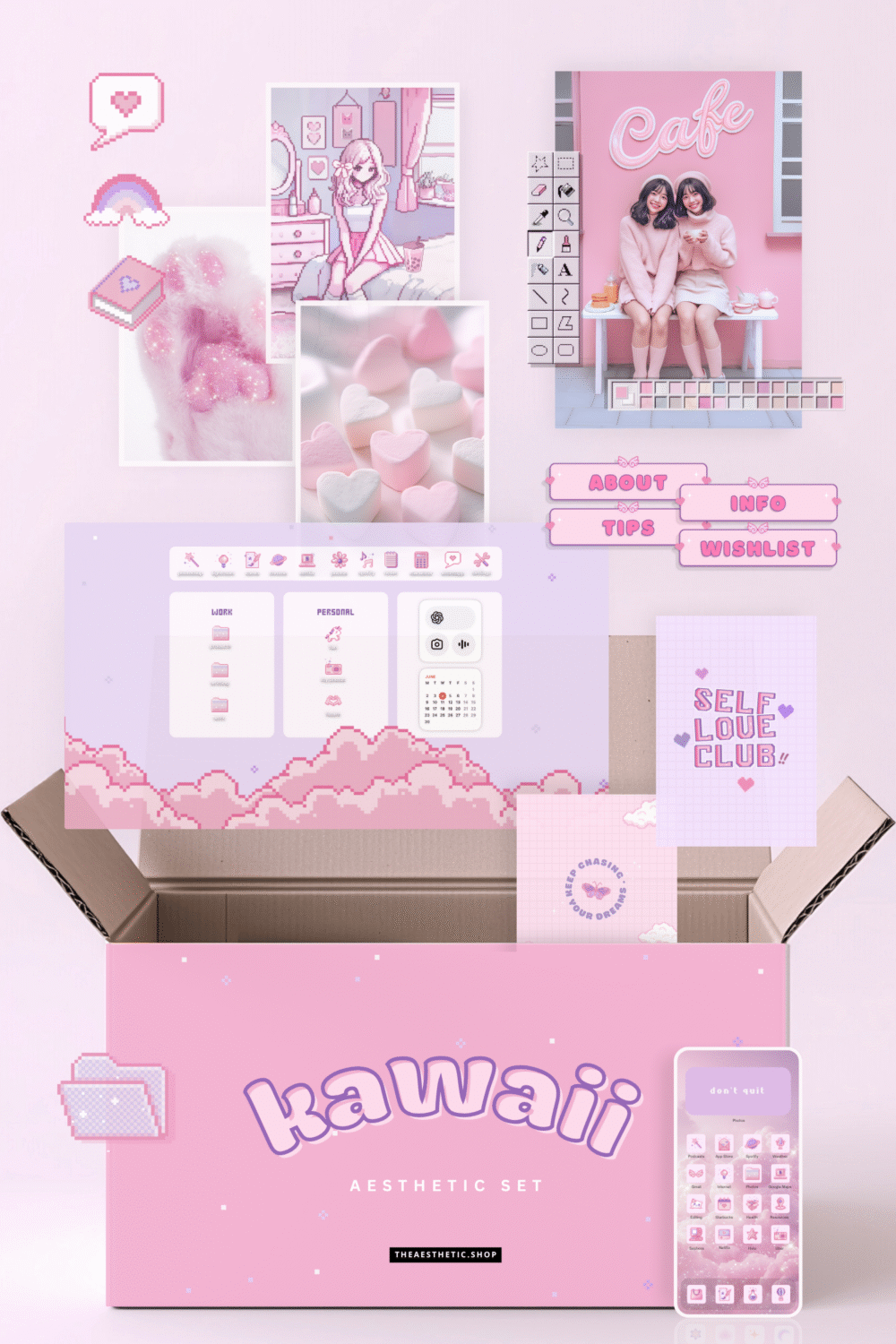 Kawaii Aesthetic Customization Kit