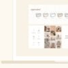 Vanilla Girl Aesthetic Customization Kit: Phone + desktop icons, graphics, images and more