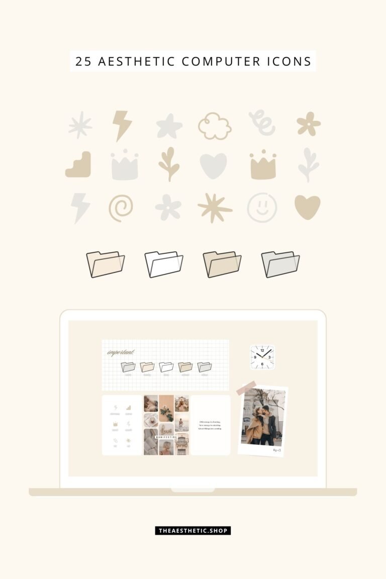 Vanilla Girl Aesthetic Customization Kit 17 Vanilla Girl Aesthetic Customization Kit