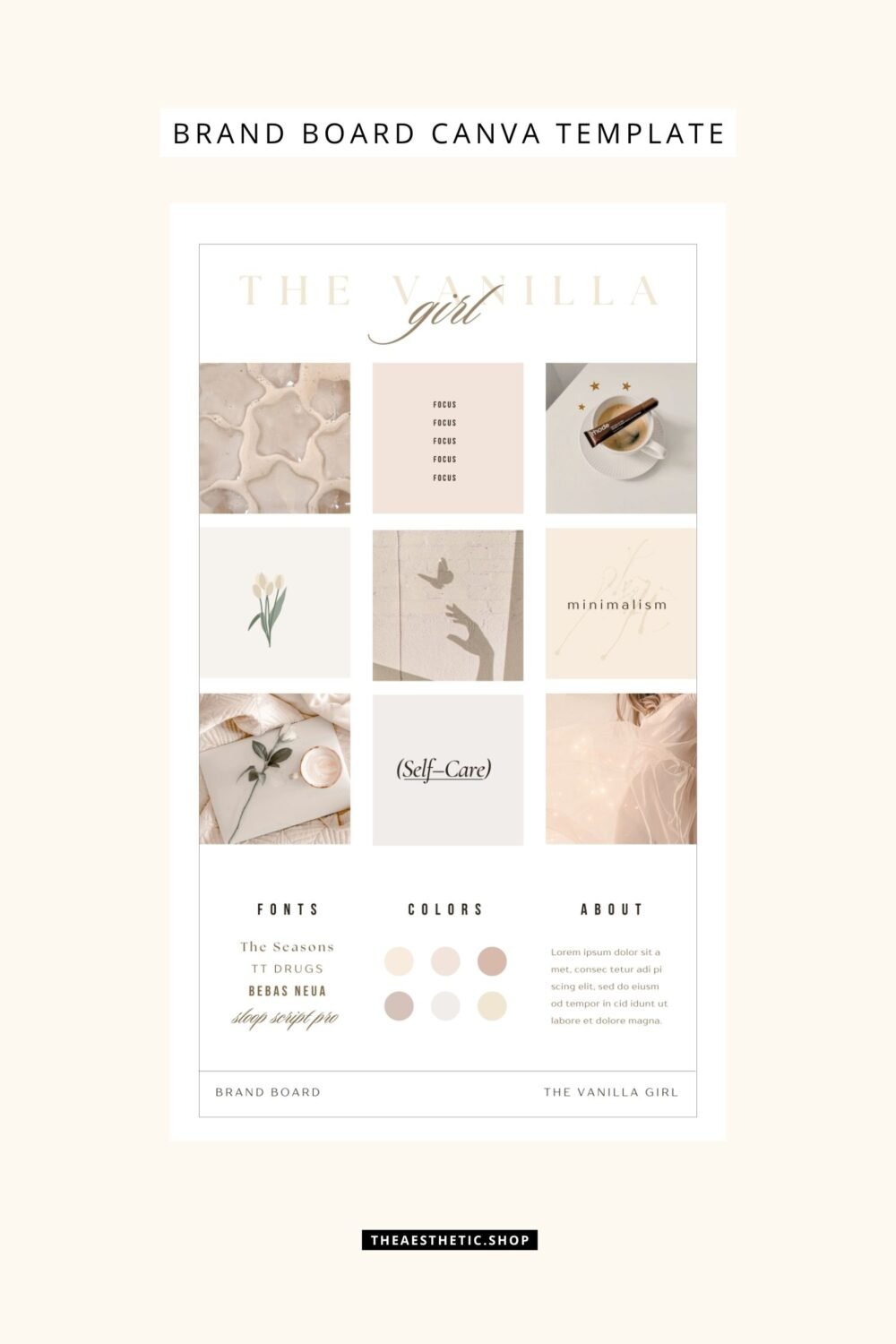 Vanilla Girl Aesthetic Customization Kit: Phone + desktop icons, graphics, images and more