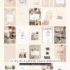 Vanilla Girl Aesthetic Customization Kit: Phone + desktop icons, graphics, images and more