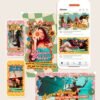 Groovy Aesthetic Customization Kit: Phone + desktop icons, graphics, images and more