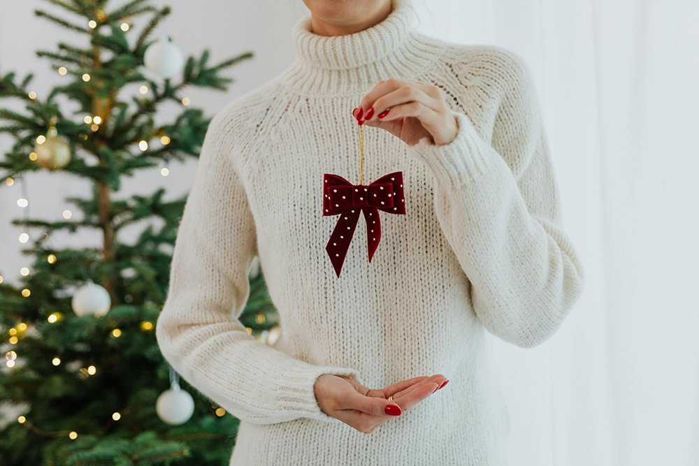 how to decorate christmas with bows Aesthetic by Lucy Love Shop 13