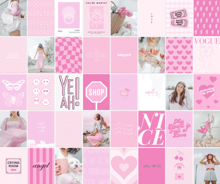 aesthetic wall collage