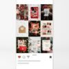 Christmas Aesthetic Viral Canva Template Pack