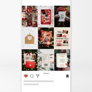 Christmas Aesthetic Viral Canva Template Pack Christmas Aesthetic Viral Canva Template Pack