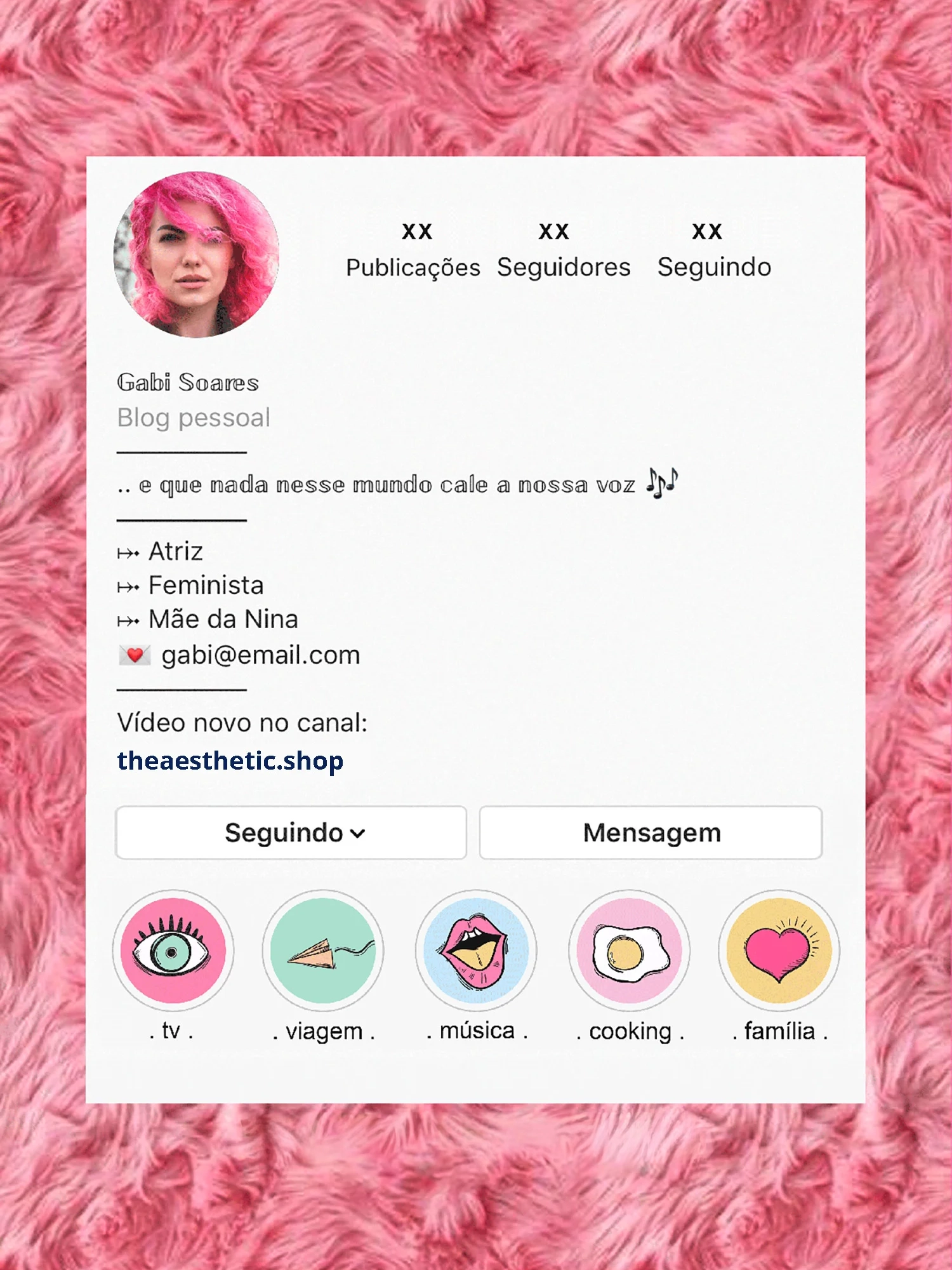 aesthetic-instagram-bio-idea