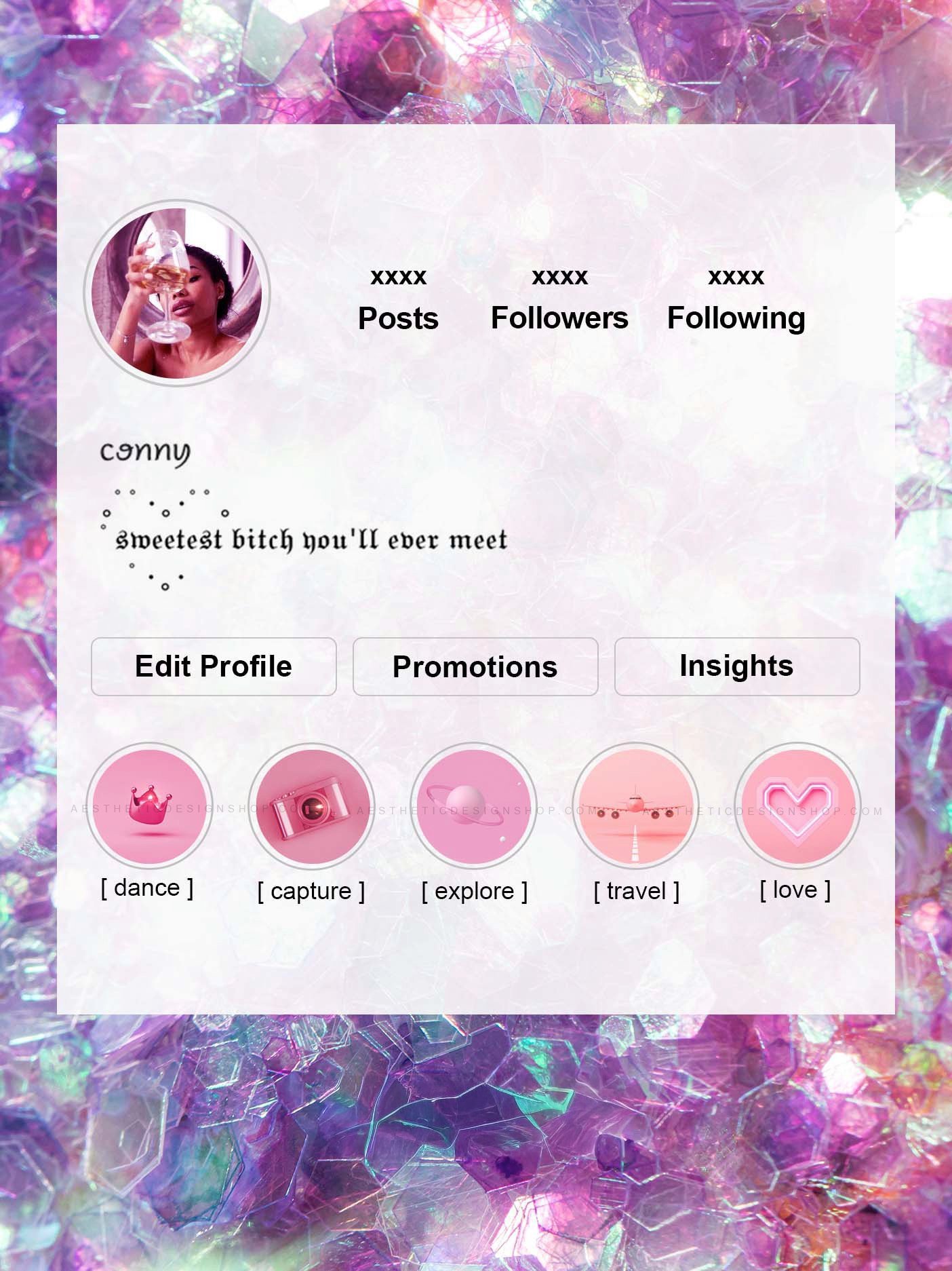 baddie-aesthetic-instagram-bio-idea