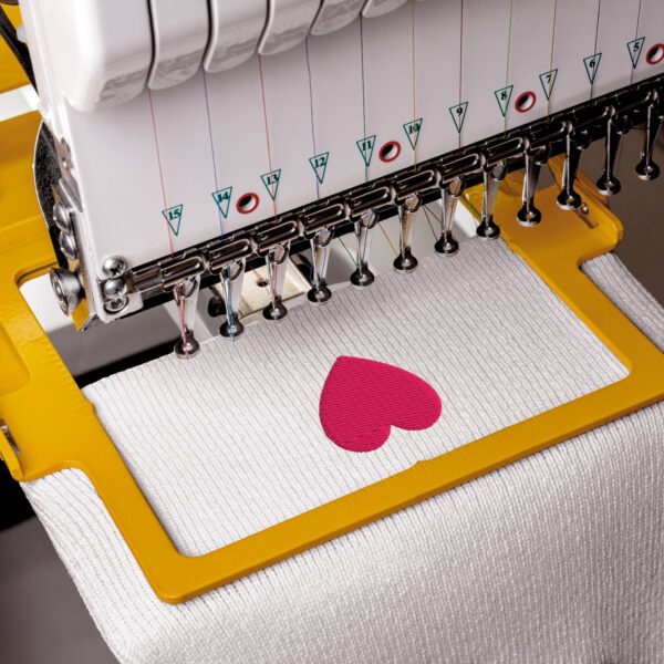 cuffed-beanie-white-front-692473379b06c.jpg 'Pink Heart' White Cuffed Beanie