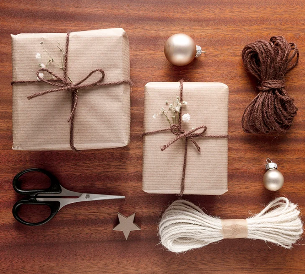 diy gift wrapping aesthetic