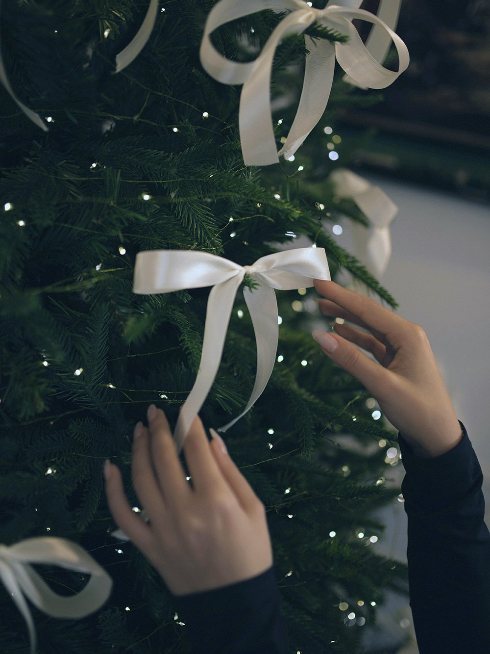 how to decorate christmas with bows Aesthetic by Lucy Love Shop 6