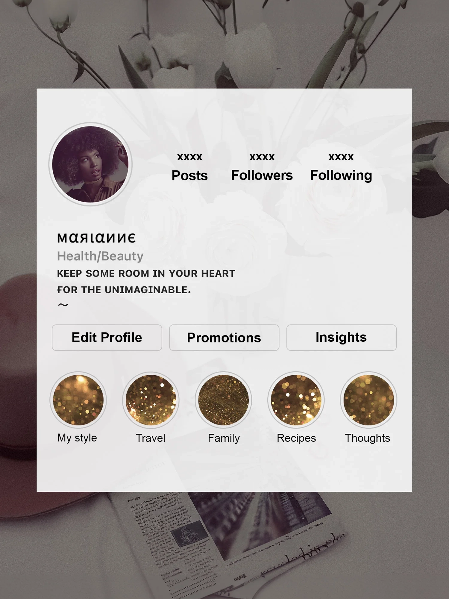 instagram-bio-idea-fashion-elegance-woman