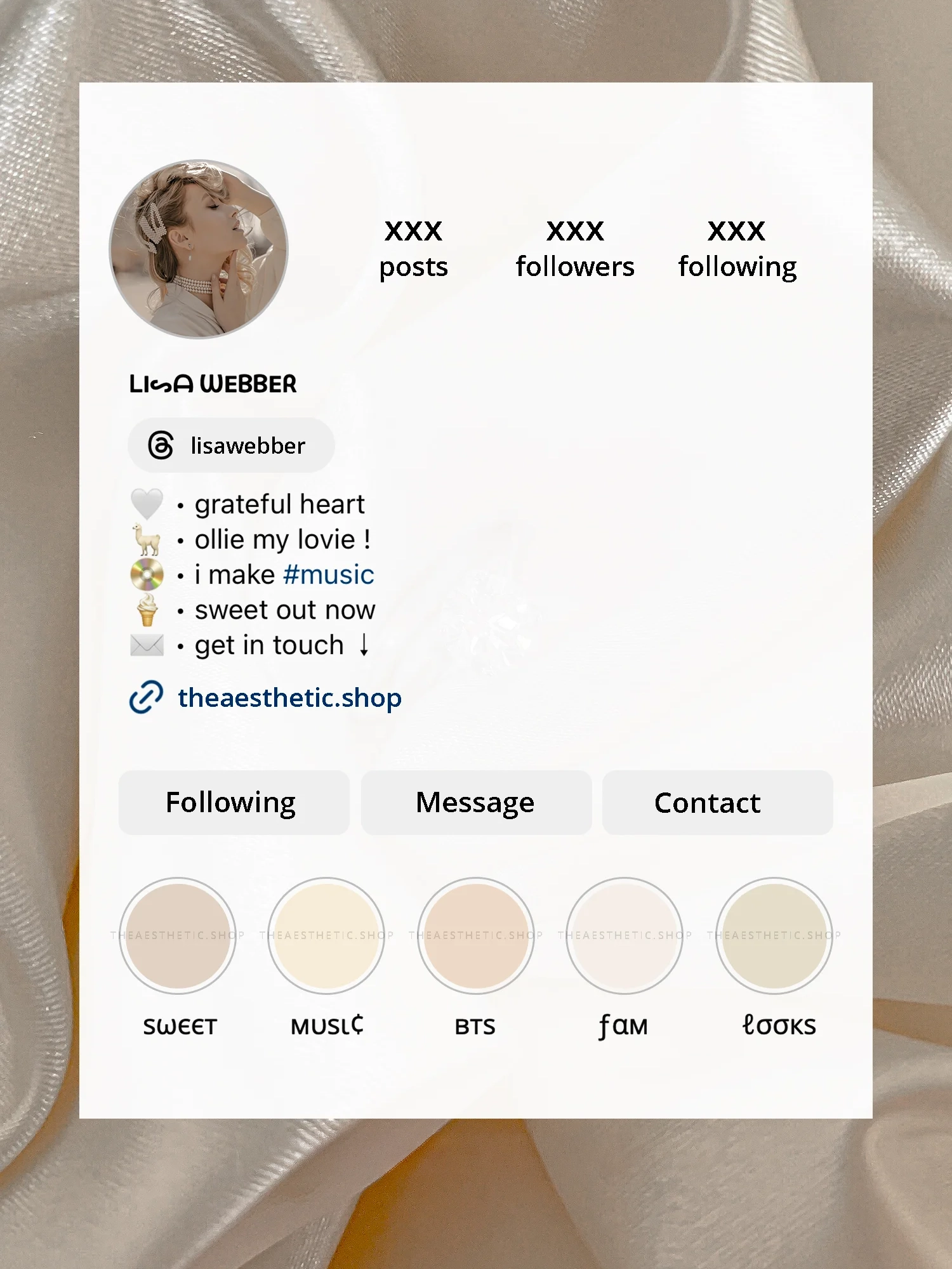 vanilla-girl-aesthetic-instagram-bio-ideas