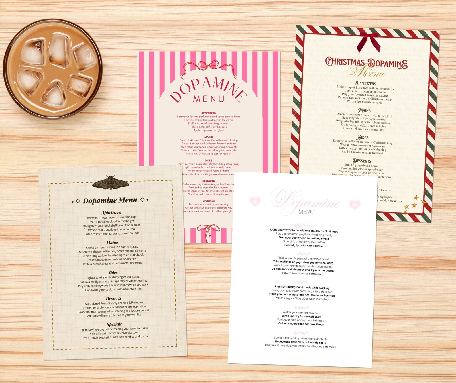 what is dopamine menu